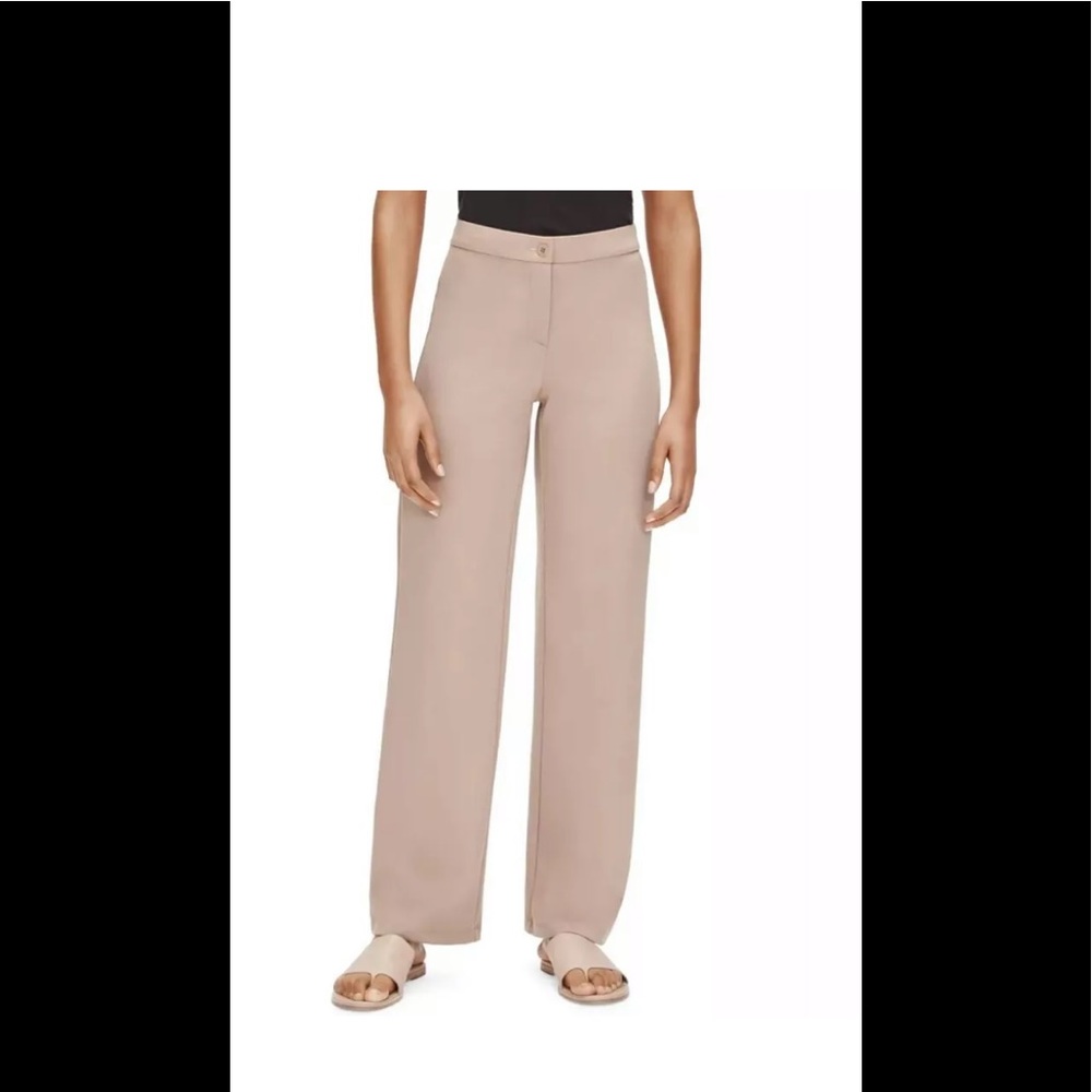 NWOT Eileen Fisher  Pants Brown Size XS/S Straight